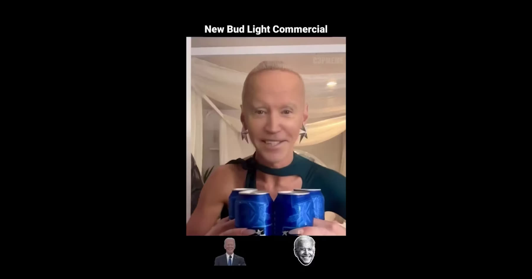 Still from the DEEPFAKE video essay showing a synthesised political figure